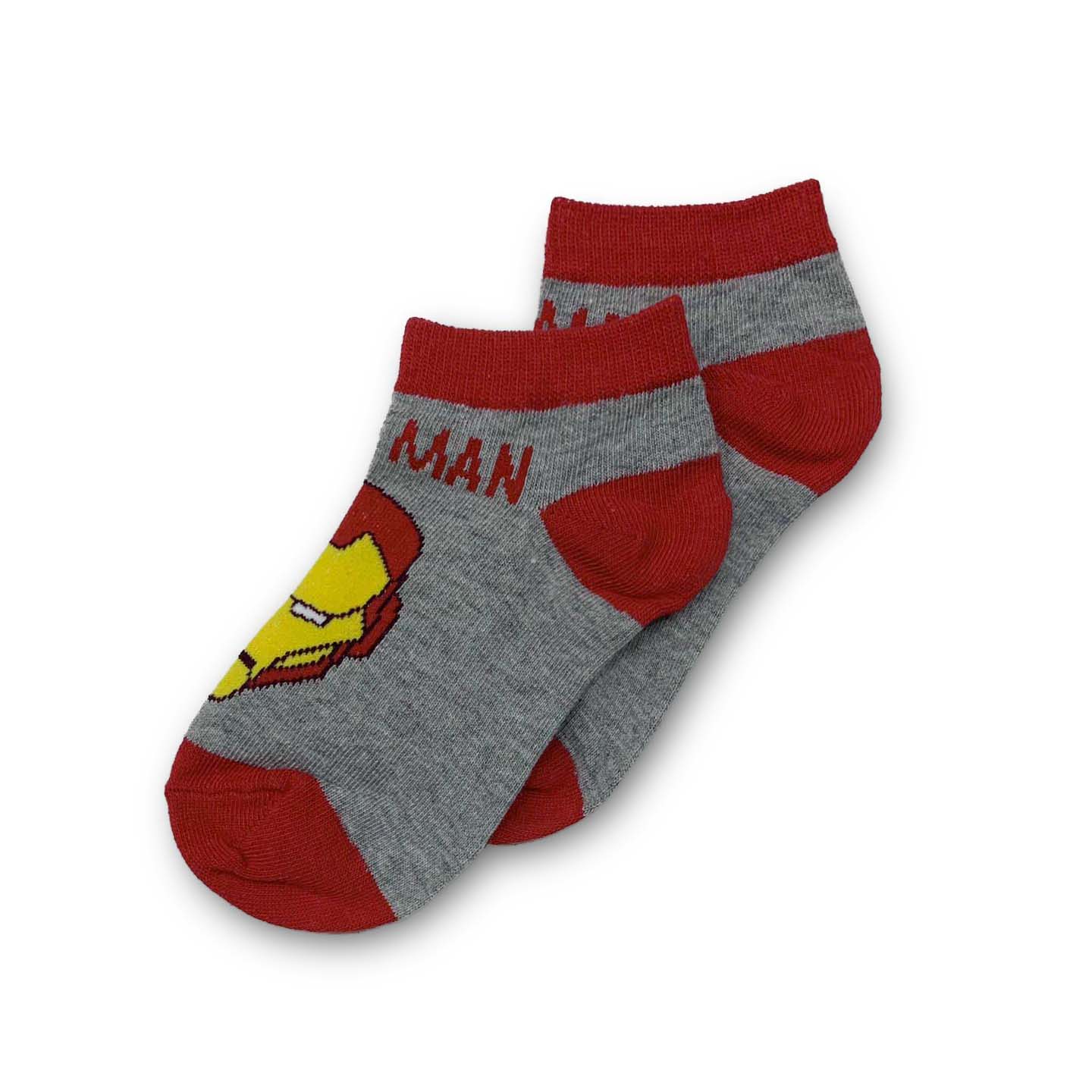 Calzini corti Marvel Avengers un paio per bambino in filato cotone 4113