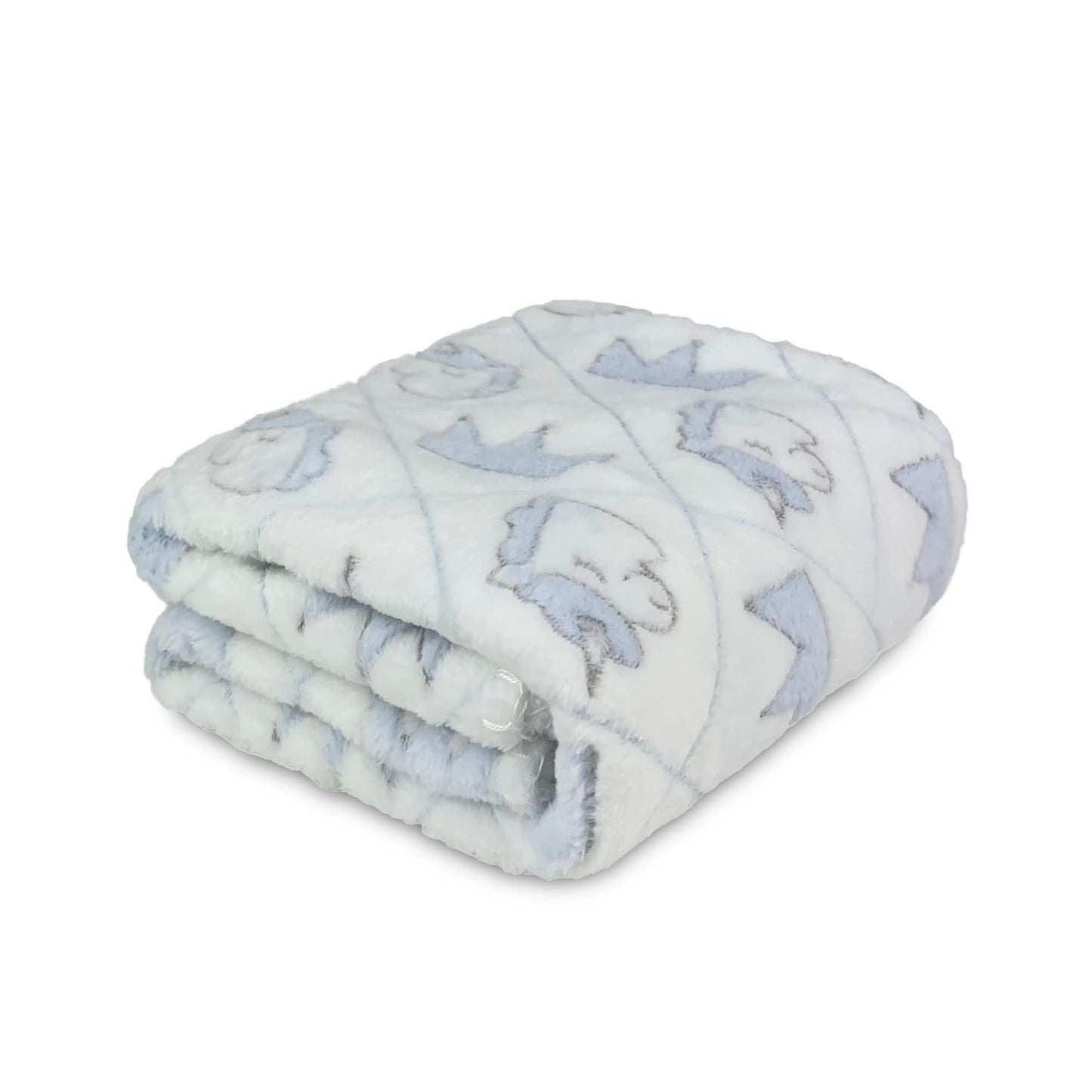 Plaid morbida copertina culla Nazareno Gabrielli neonato pile stampato 4117