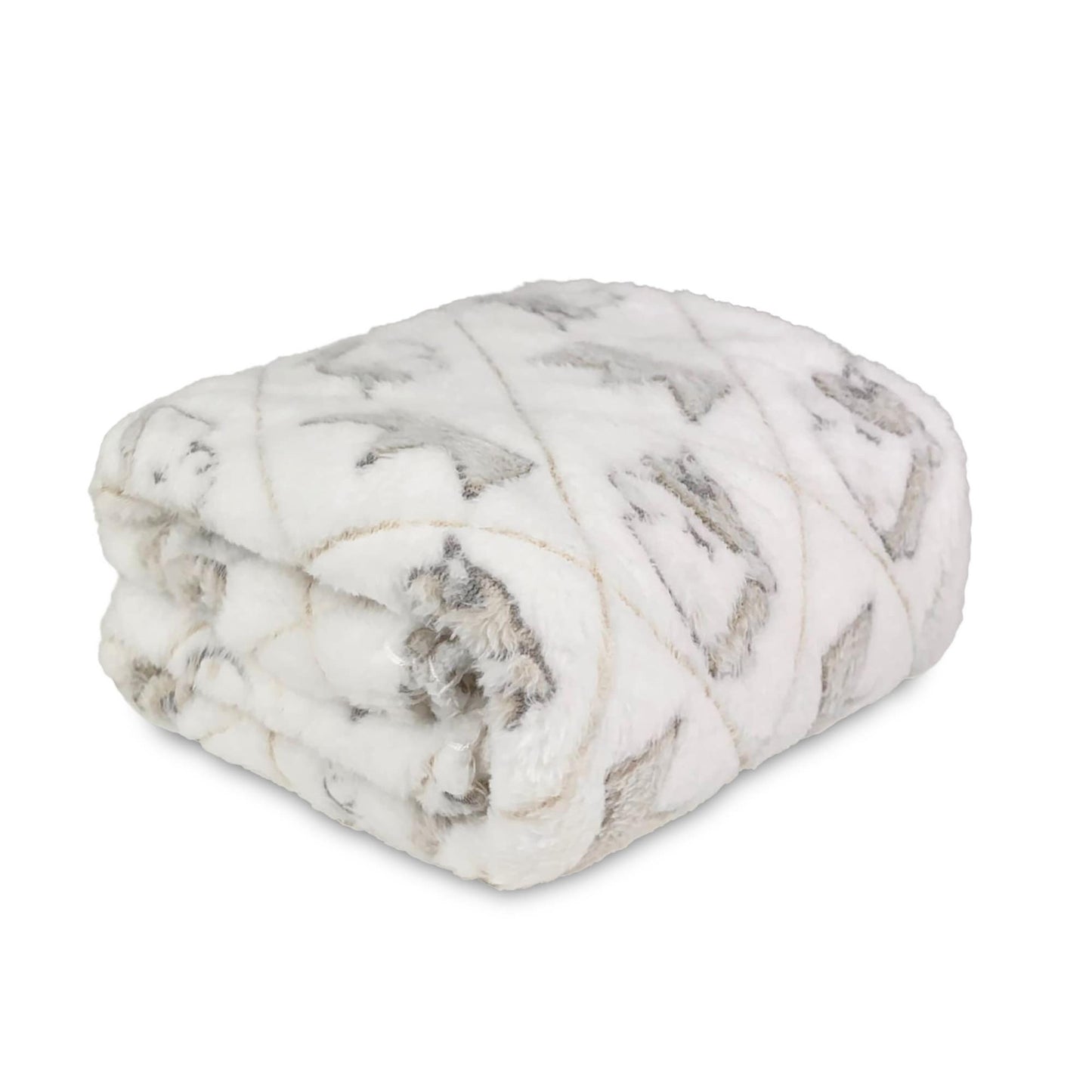 Plaid morbida copertina culla Nazareno Gabrielli neonato pile stampato 4117