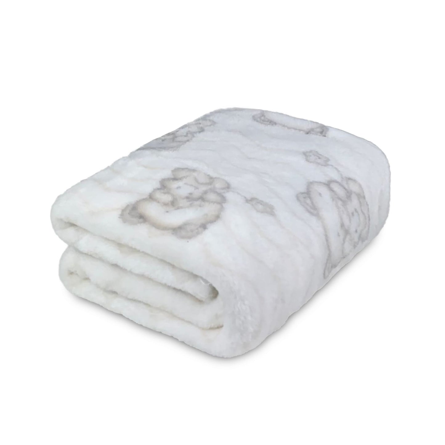 Plaid morbida copertina culla Nazareno Gabrielli neonato pile stampato 4117