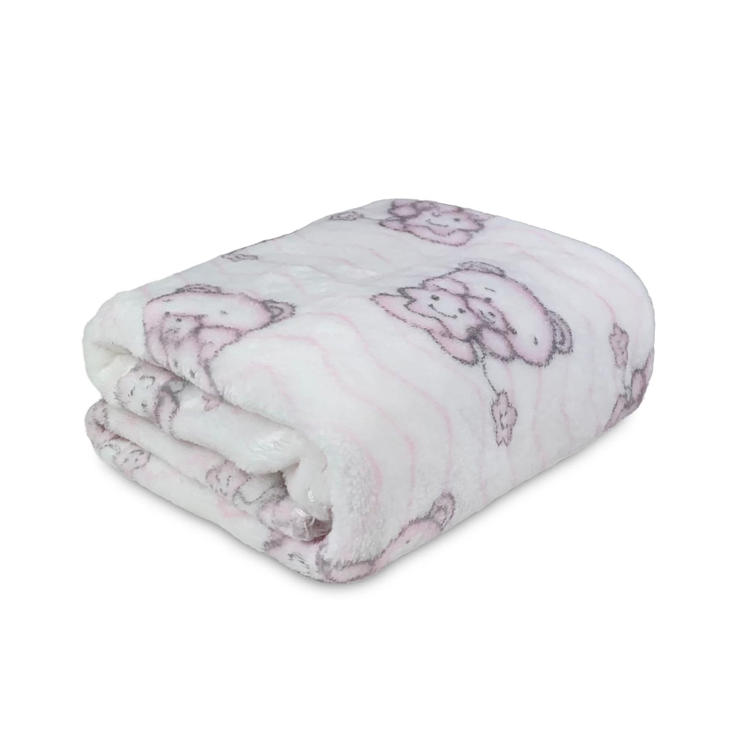 Plaid morbida copertina culla Nazareno Gabrielli neonato pile stampato 4117