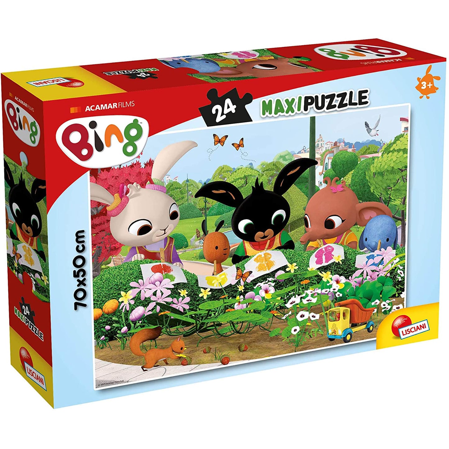 Puzzle maxi Bing Acamar Lisciani maxipuzzle 24 pezzi Art Attack 70x50cm 4152