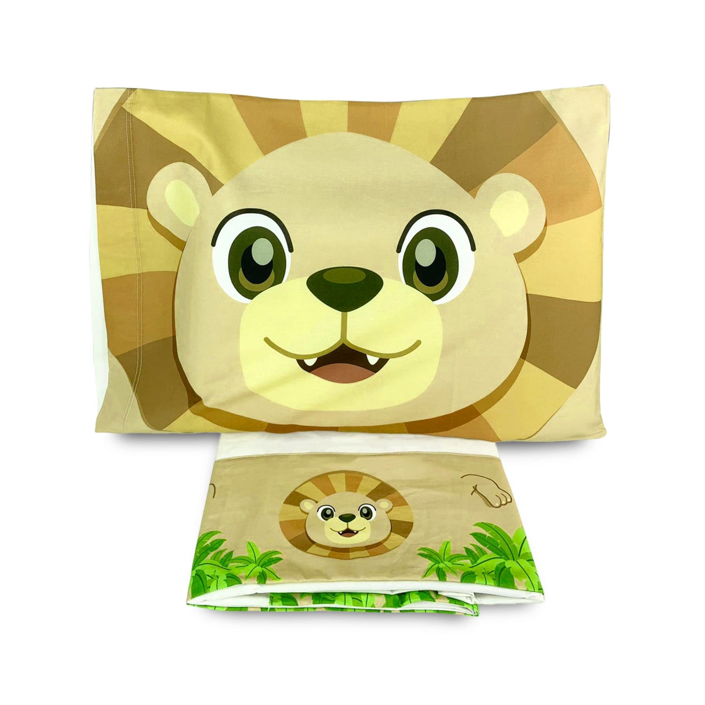 Completo lenzuola culla lettino in cotone Biancaluna stampa digital set 3pz 4153