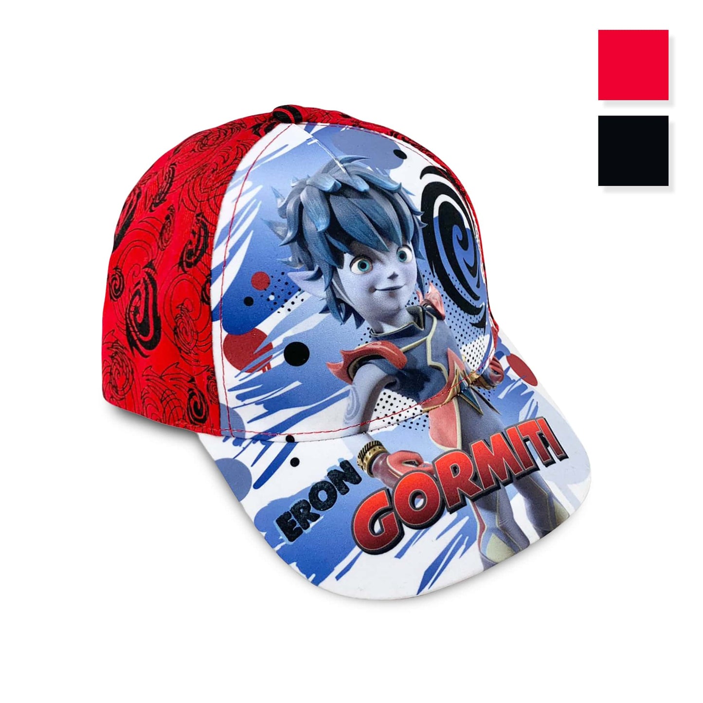 Cappellino per bambino ufficiale Gormiti berretto baseball con visiera 4197