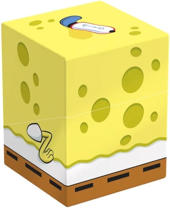 Squaroes Spongebob SB015 (iNteRnEt SEnsAtioN) Box Scatola Porta Mazzo Carte TCG