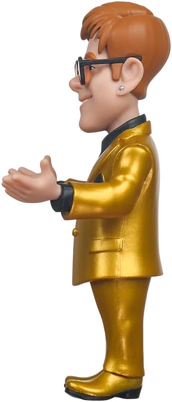 Minix - Elton John (Music 115) - Vinyl Figure Gold Suit Statua Collezione 12Cm