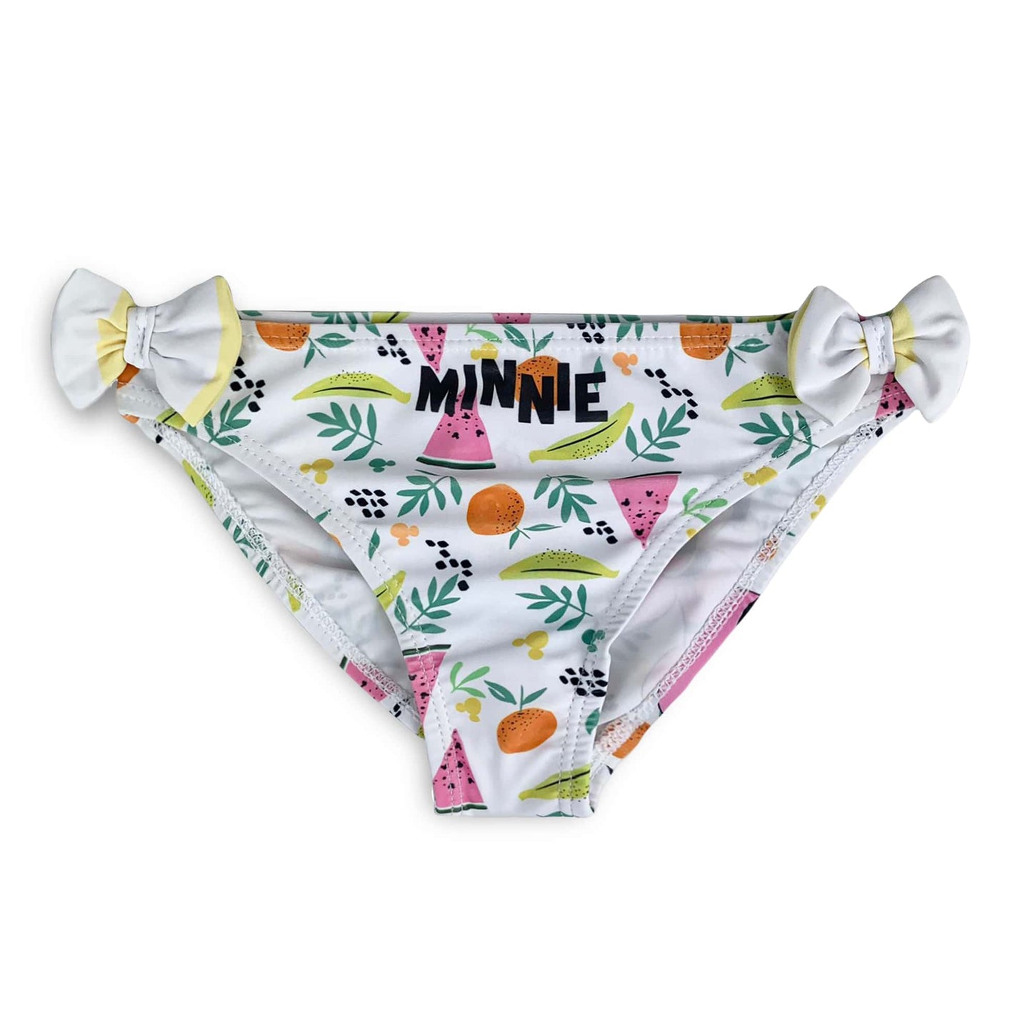 Costume da mare Disney Minnie ufficiale per bambina slip con fiocco piscina 4208