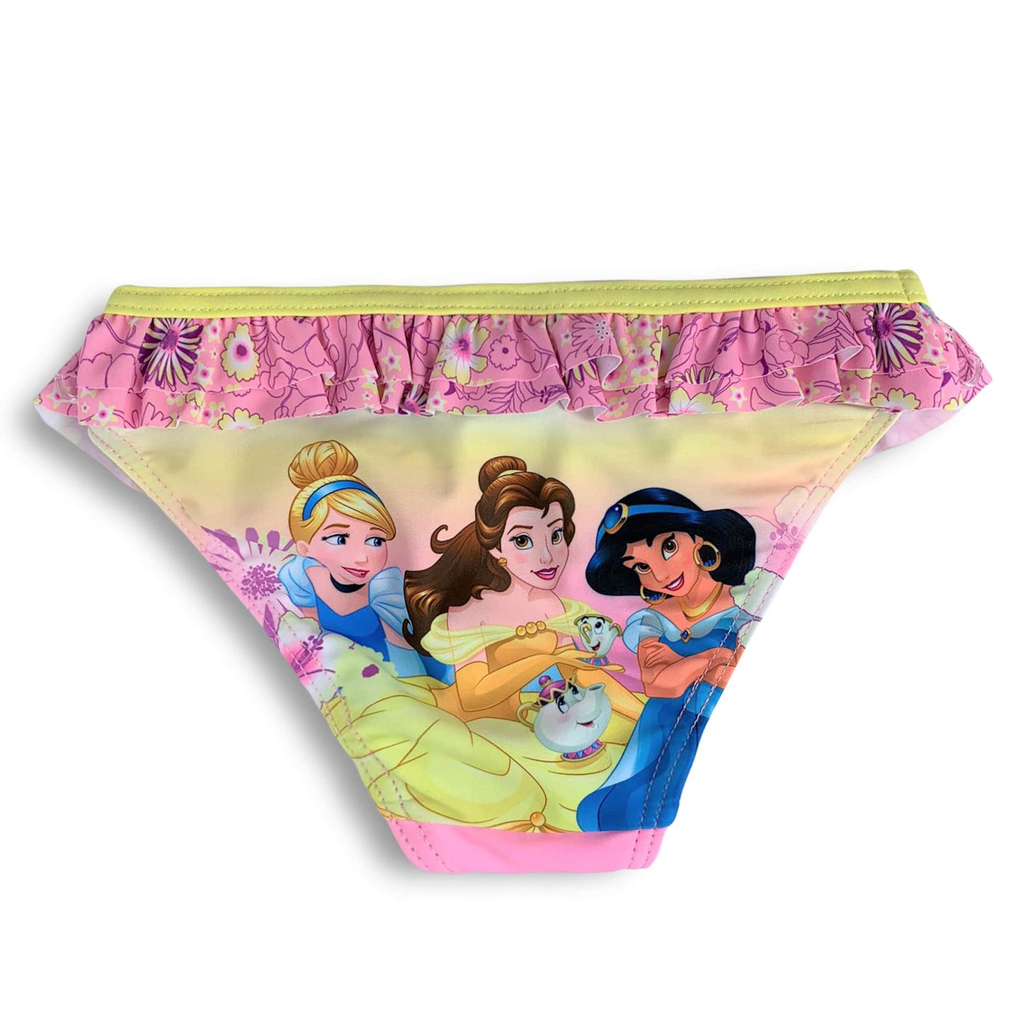 Costume mare Disney Principesse ufficiale per bambina slip volant piscina 4209