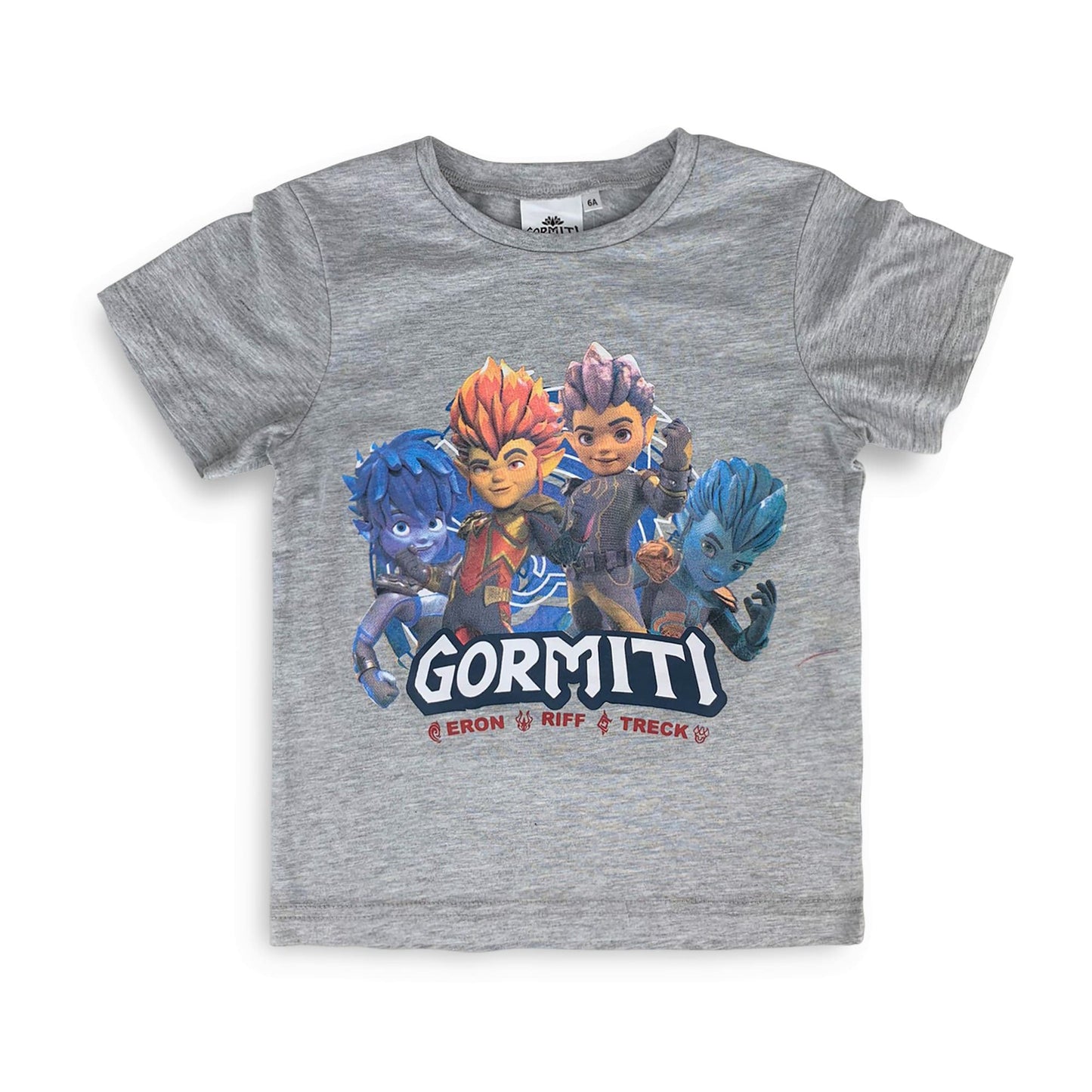Maglietta Gormiti t-shirt bambino mezze maniche in cotone estiva 4213