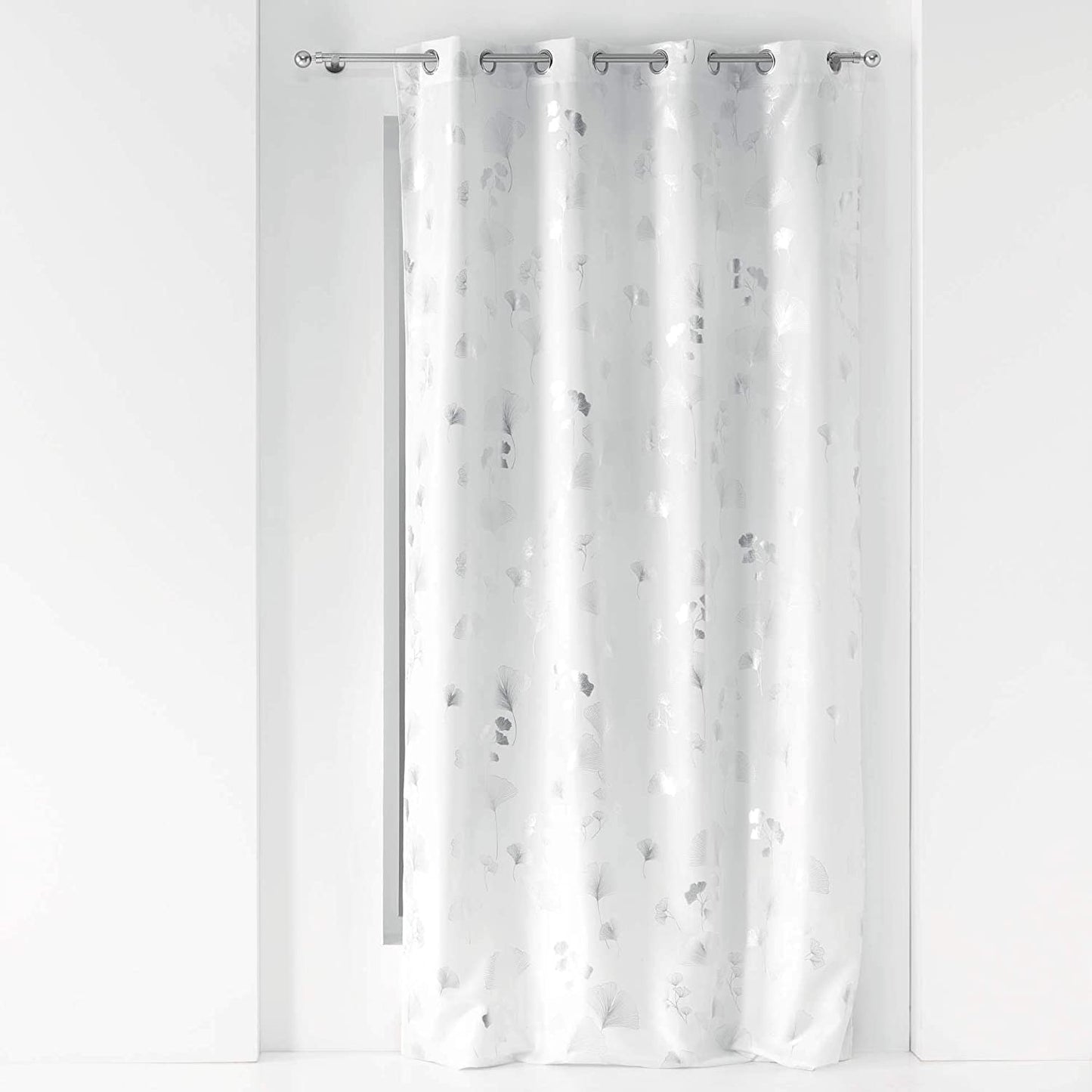 Tenda arredo 1 pannello con borchie Douceur d'Intérieur 140x260 cm 4253
