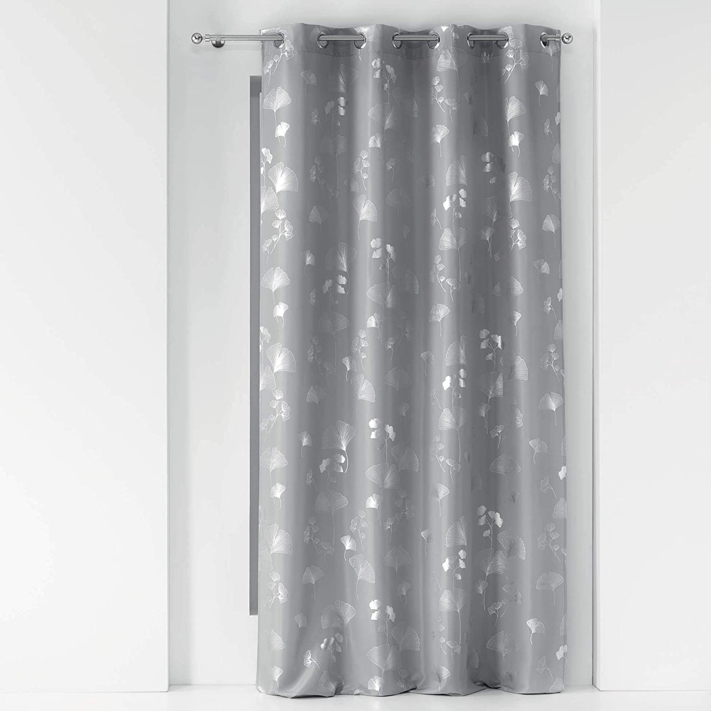 Tenda arredo 1 pannello con borchie Douceur d'Intérieur 140x260 cm 4253