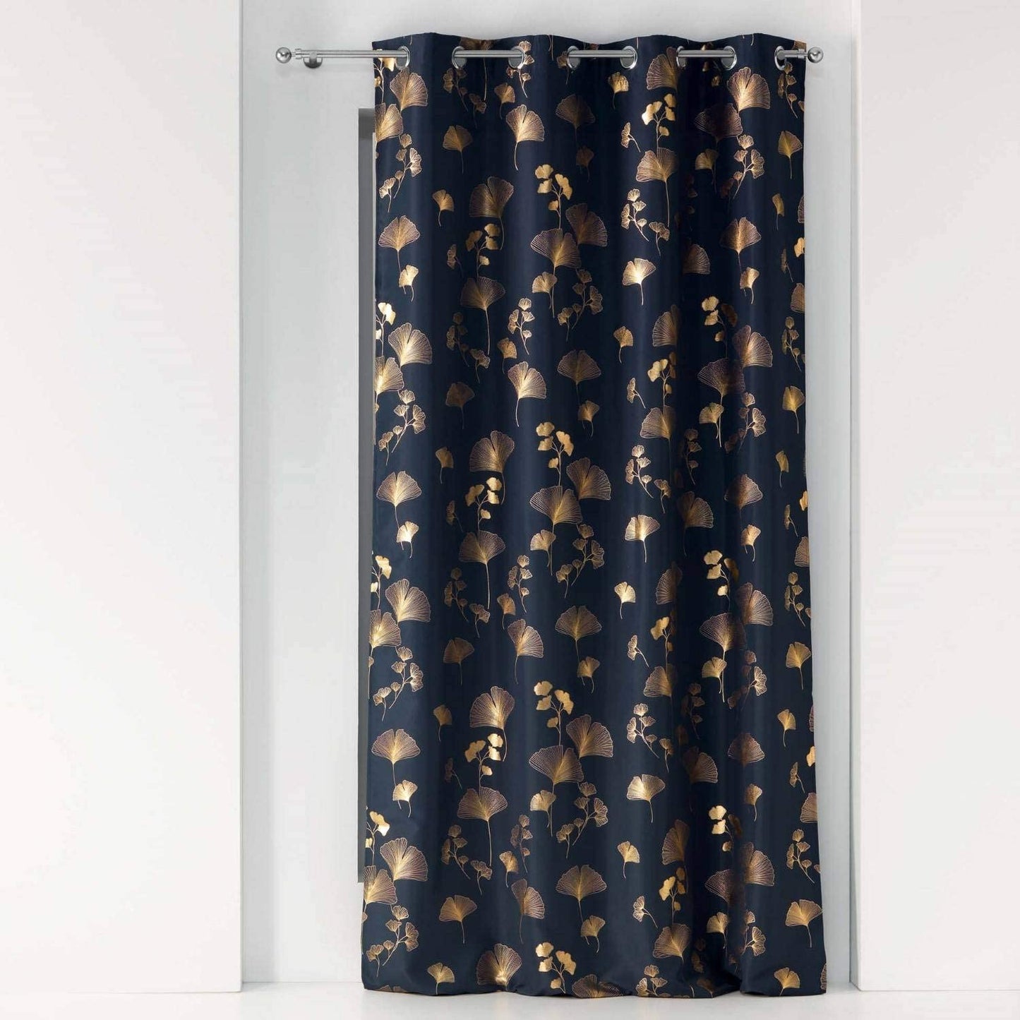 Tenda arredo 1 pannello con borchie Douceur d'Intérieur 140x260 cm 4253