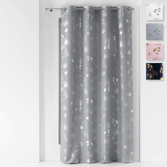Tenda arredo 1 pannello con borchie Douceur d'Intérieur 140x260 cm 4253