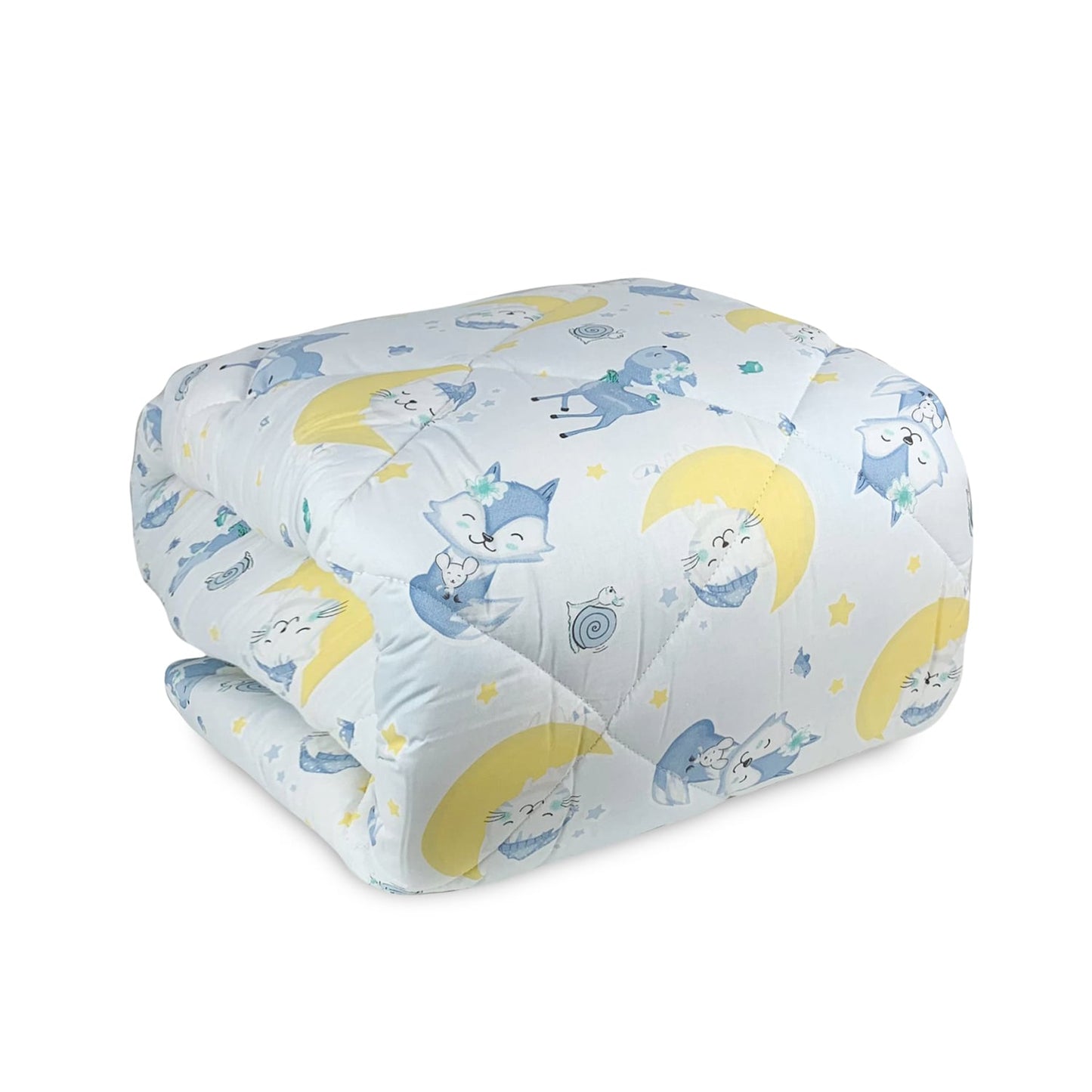 Trapunta invernale piumone Biancaluna Kiki per culla lettino + paraurti 4296