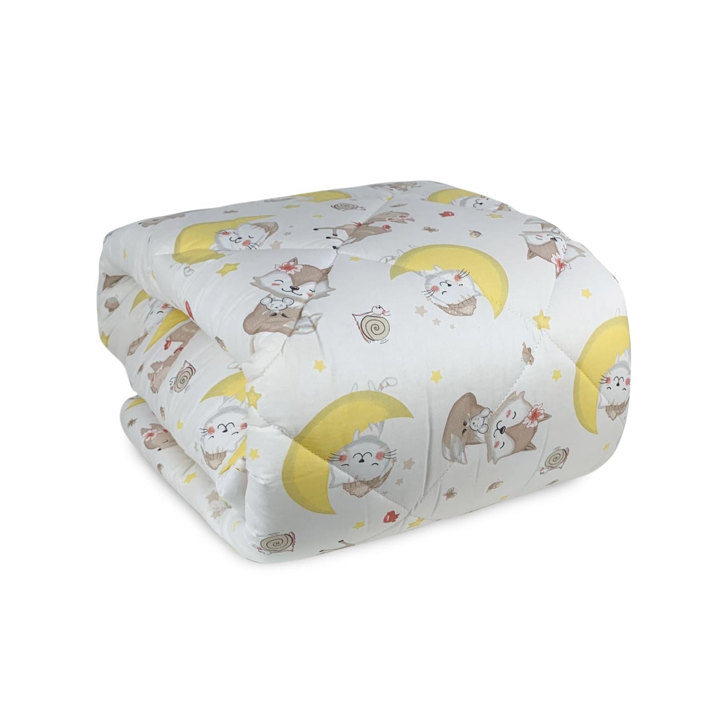 Trapunta invernale piumone Biancaluna Kiki per culla lettino + paraurti 4296