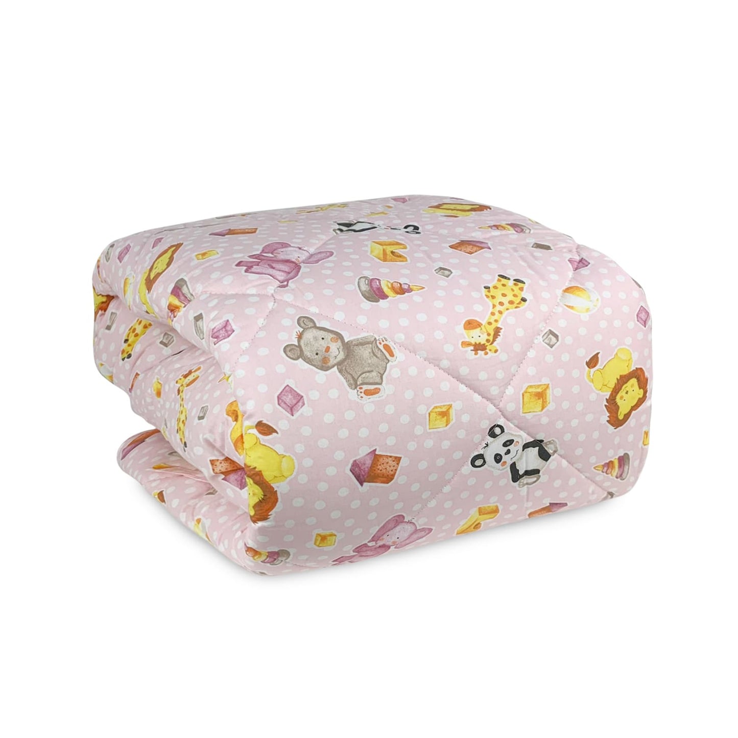 Trapunta invernale piumone Biancaluna Karina per culla lettino + paraurti 4297