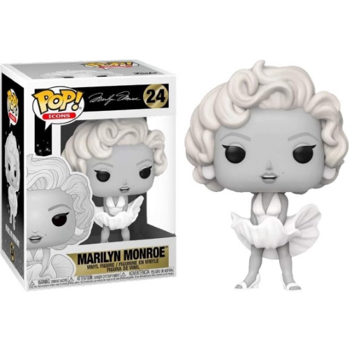 Funko Pop! Icons - Marilyn Monroe 24 S.E. Marilyn Black E White Limited Edition