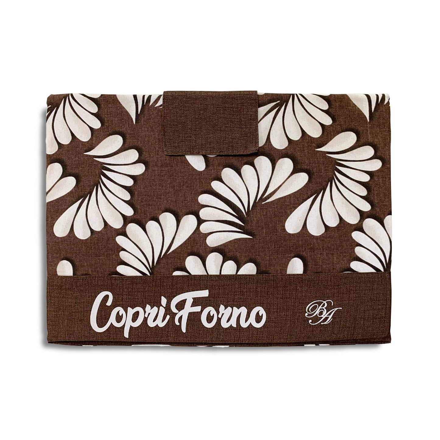 Copriforno cucina imbottito in fantasia petali 47x35 BA Collection 4340