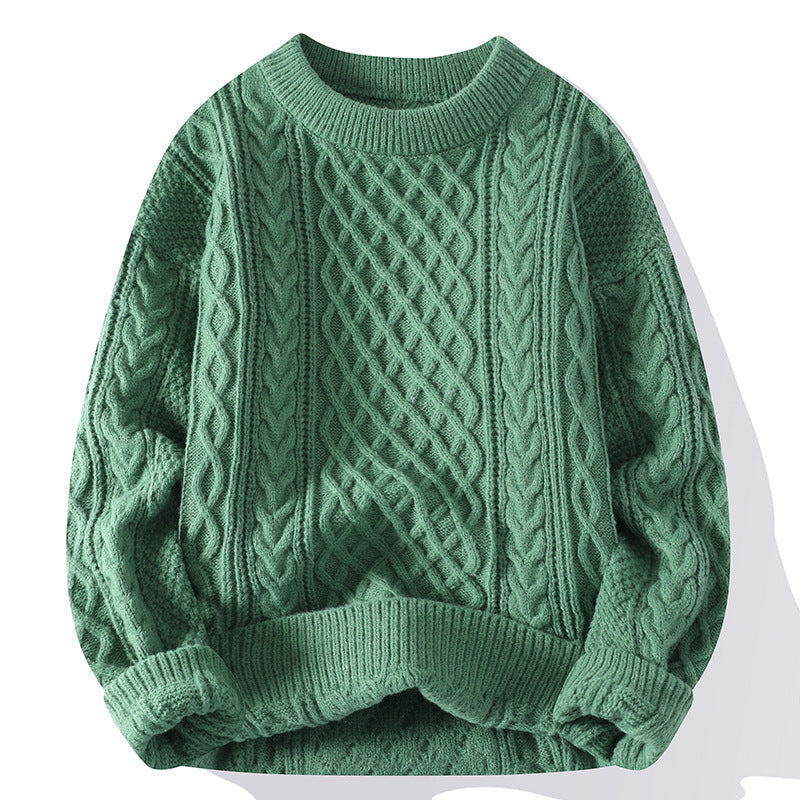 Fashion Personalized Twist Knitwear Men