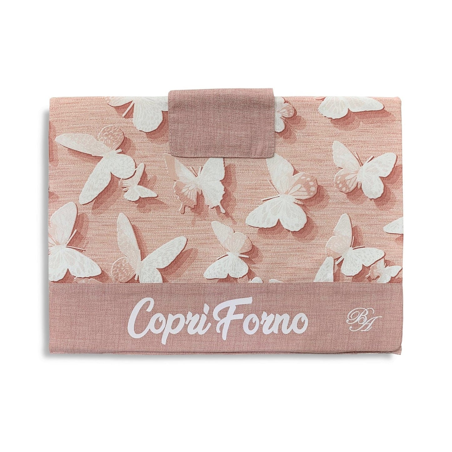Copriforno cucina imbottito in fantasia farfalle 47x35 BA Collection 4343
