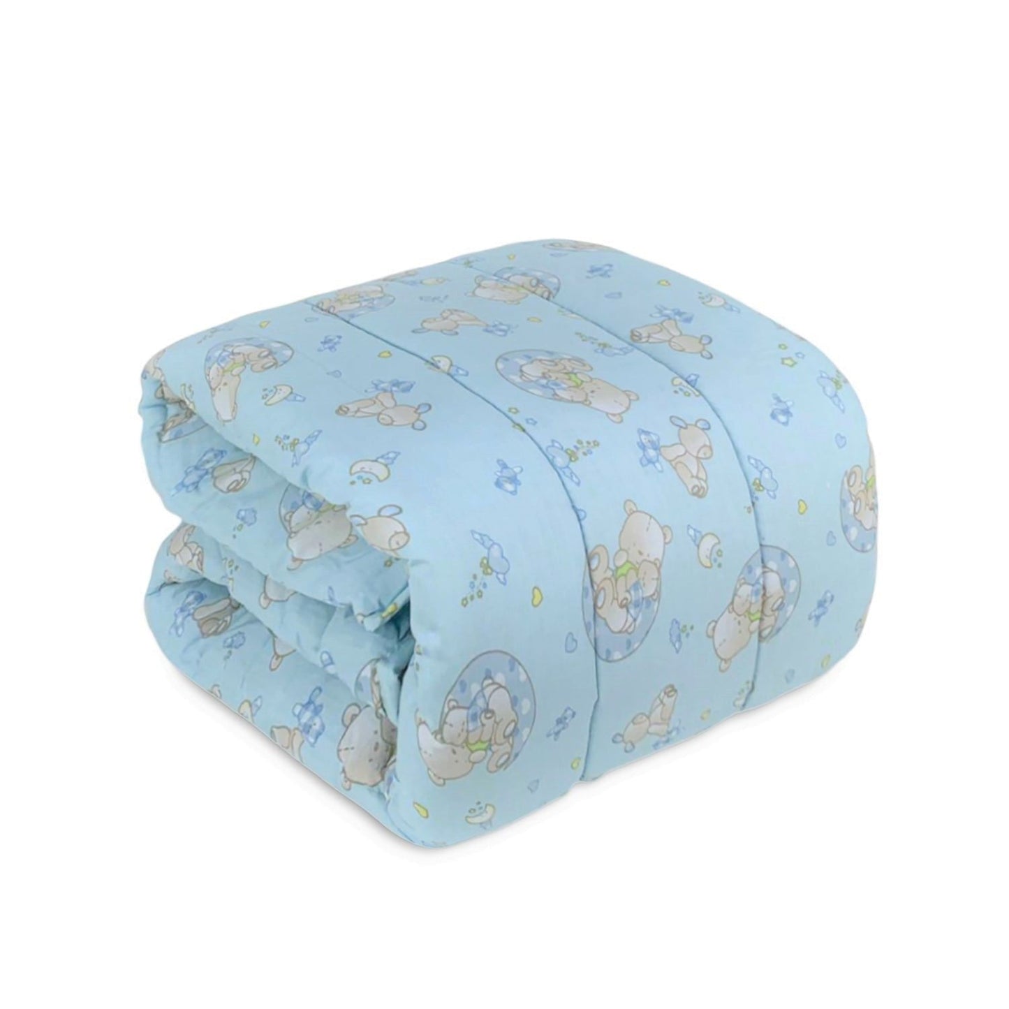 Trapunta invernale piumone lettino Nazareno Gabrielli per culla + paraurtii 4348