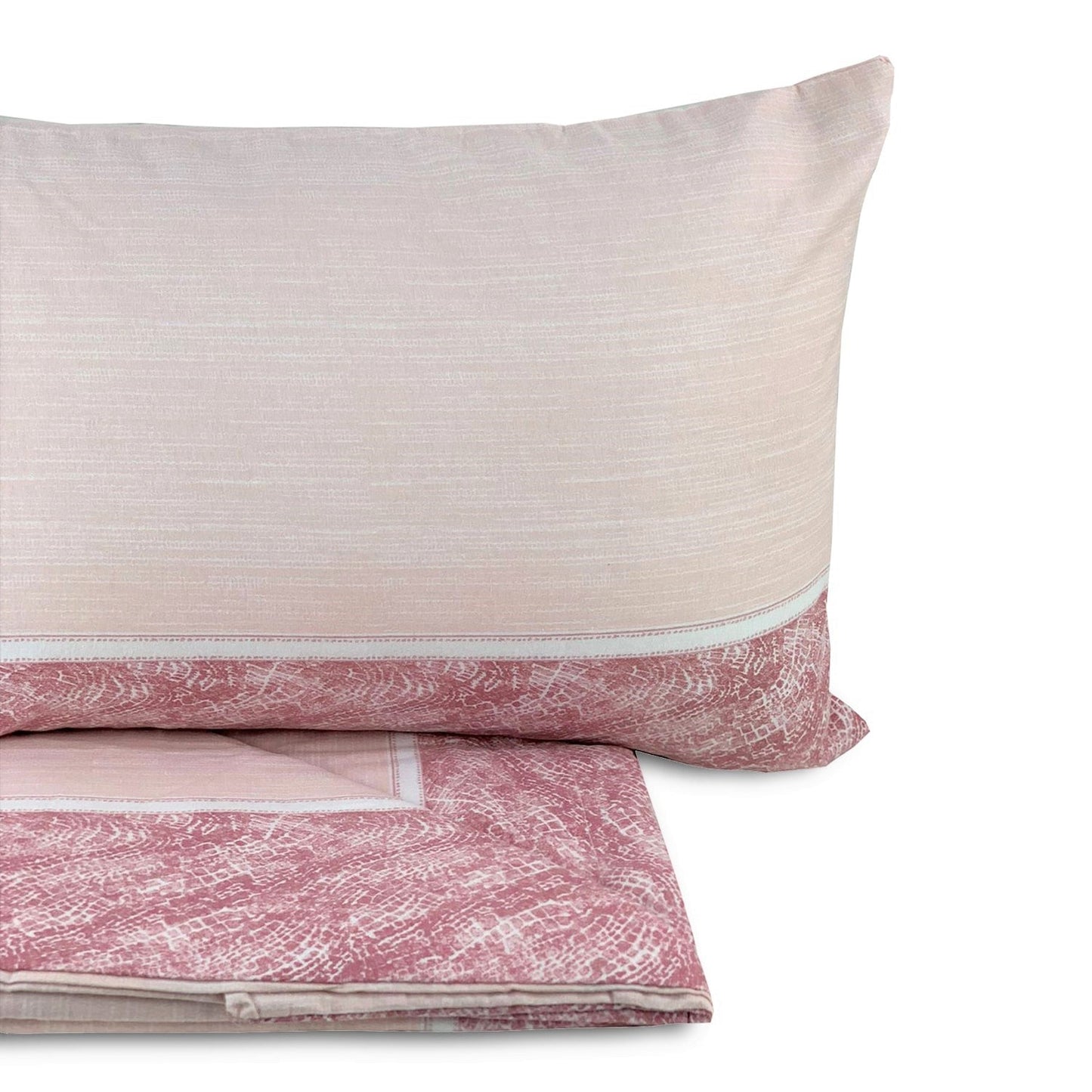 Completo lenzuola in flanella di cotone singolo Biancaluna 1 piazza 4362