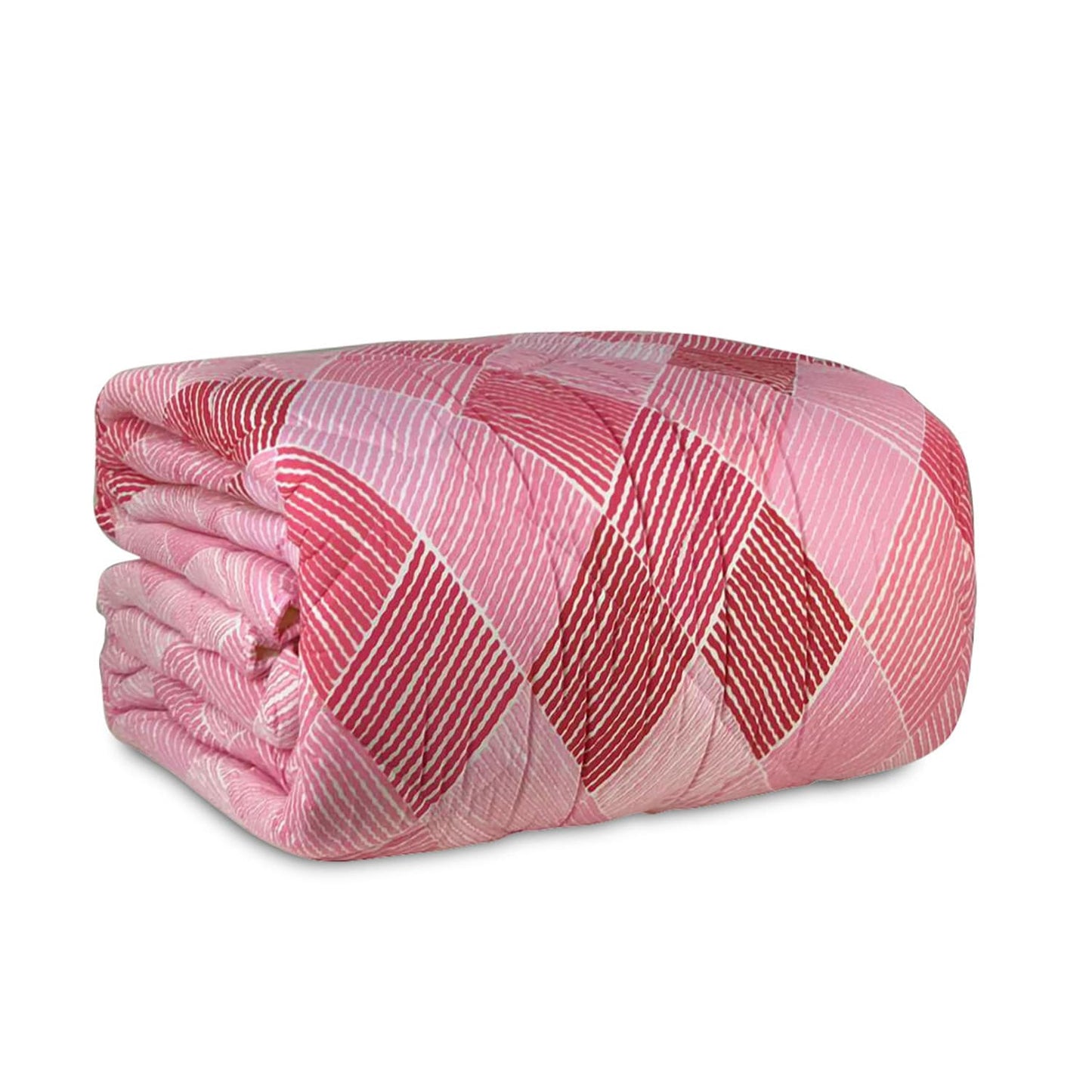 Trapunta matrimoniale in cotone Biancaluna piumone invernale Lena stampata 4454