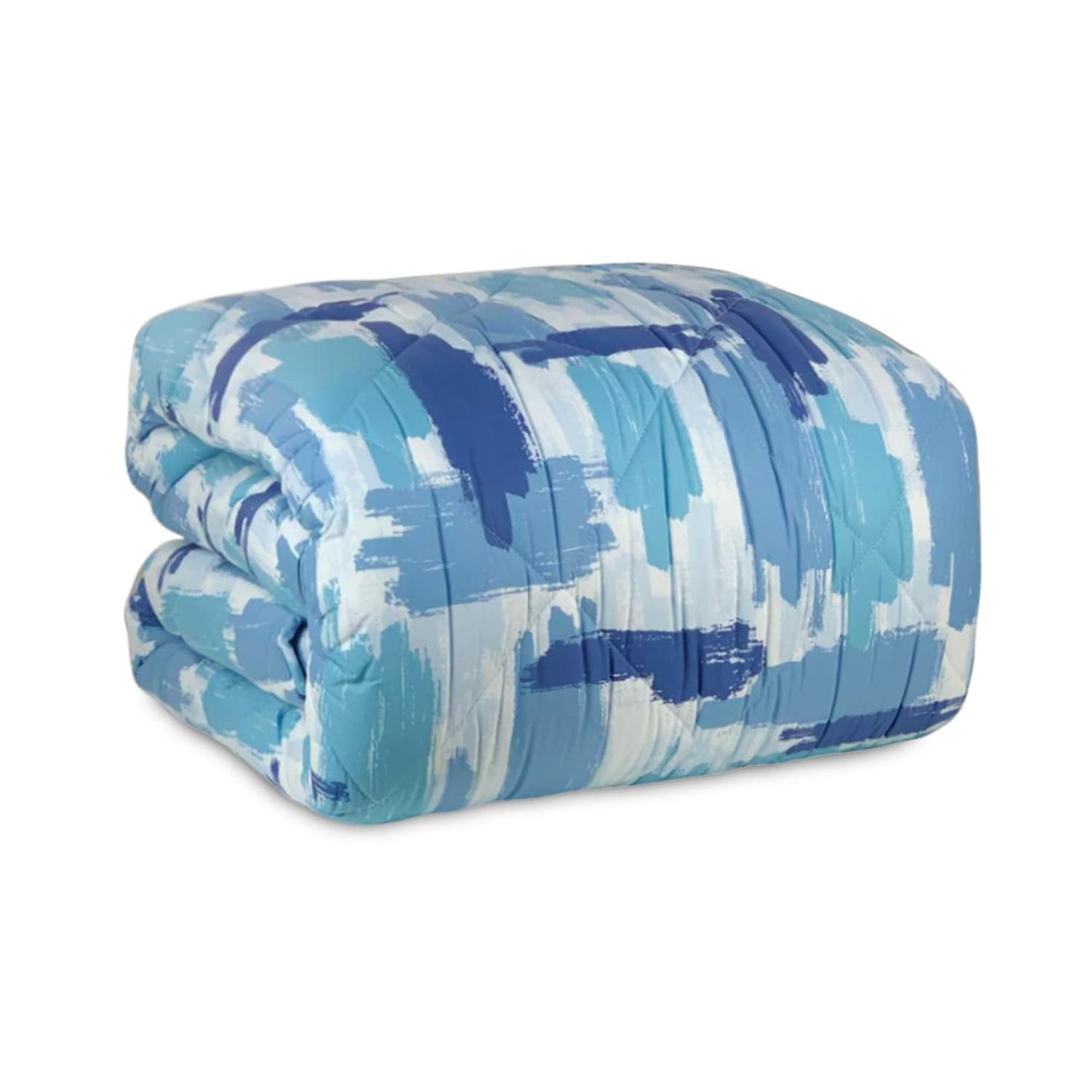 Trapunta matrimoniale in cotone Biancaluna piumone invernale Helga stampata 4455