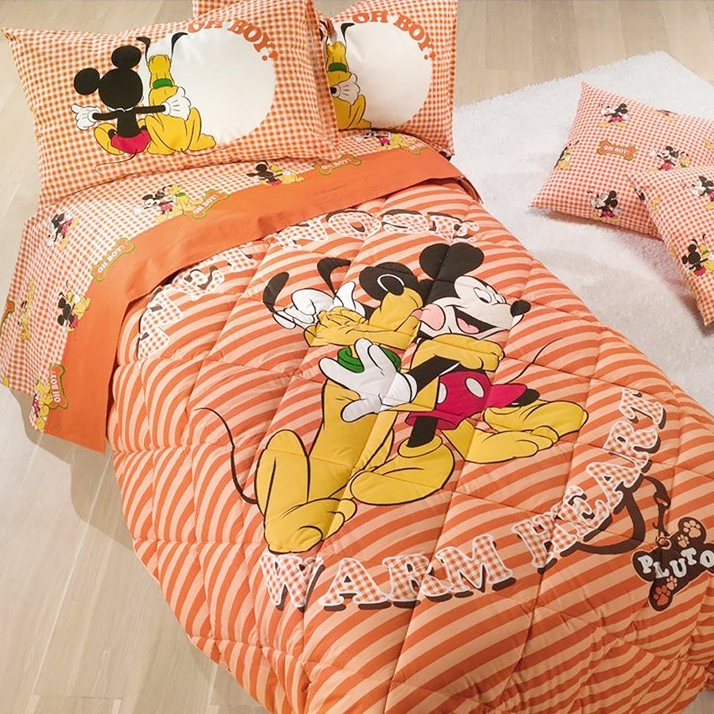 Trapunta Disney Caleffi Mickey Mouse piumone invernale singola 1 piazza 4468