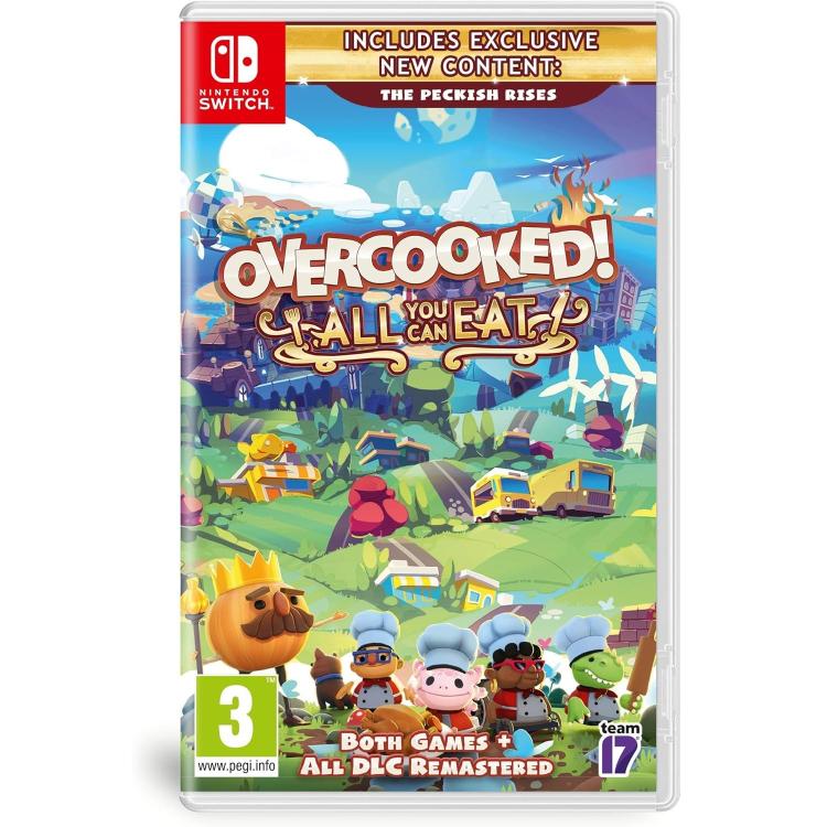 Overcooked All You Can Eat Gioco Nintendo Switch Videogioco + Dlc - Pal Eu It