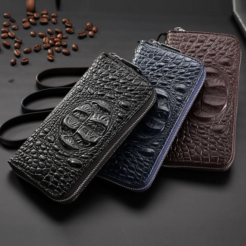 Borsa a mano da uomo, modello a sezione trasversale, borsa casual in pelle PU, borsa a tracolla per uomo