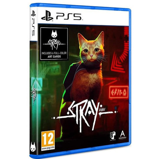 Stray PS5 New Italian Video Game PlayStation 5 Sealed Cat Game