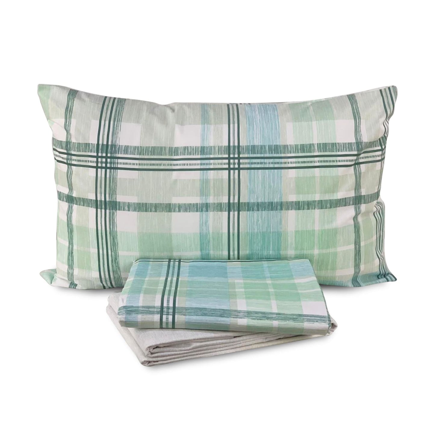 Completo lenzuola in flanella di cotone una piazza e mezza Gabel Logan 4549