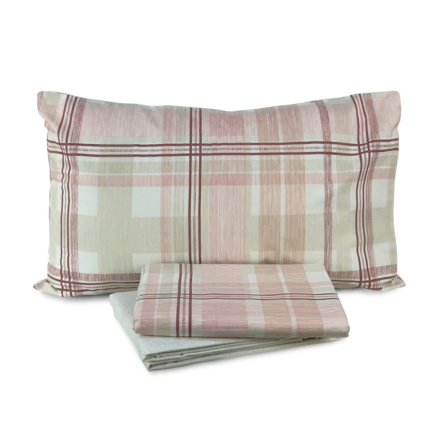 Completo lenzuola in flanella di cotone una piazza e mezza Gabel Logan 4549