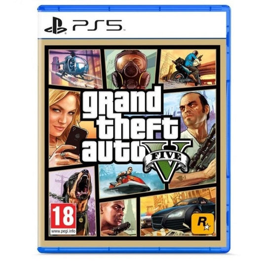 Grand Theft Auto V PS5 GTA 5 Video Game PlayStation 5 EU Italian New 4K GTA V