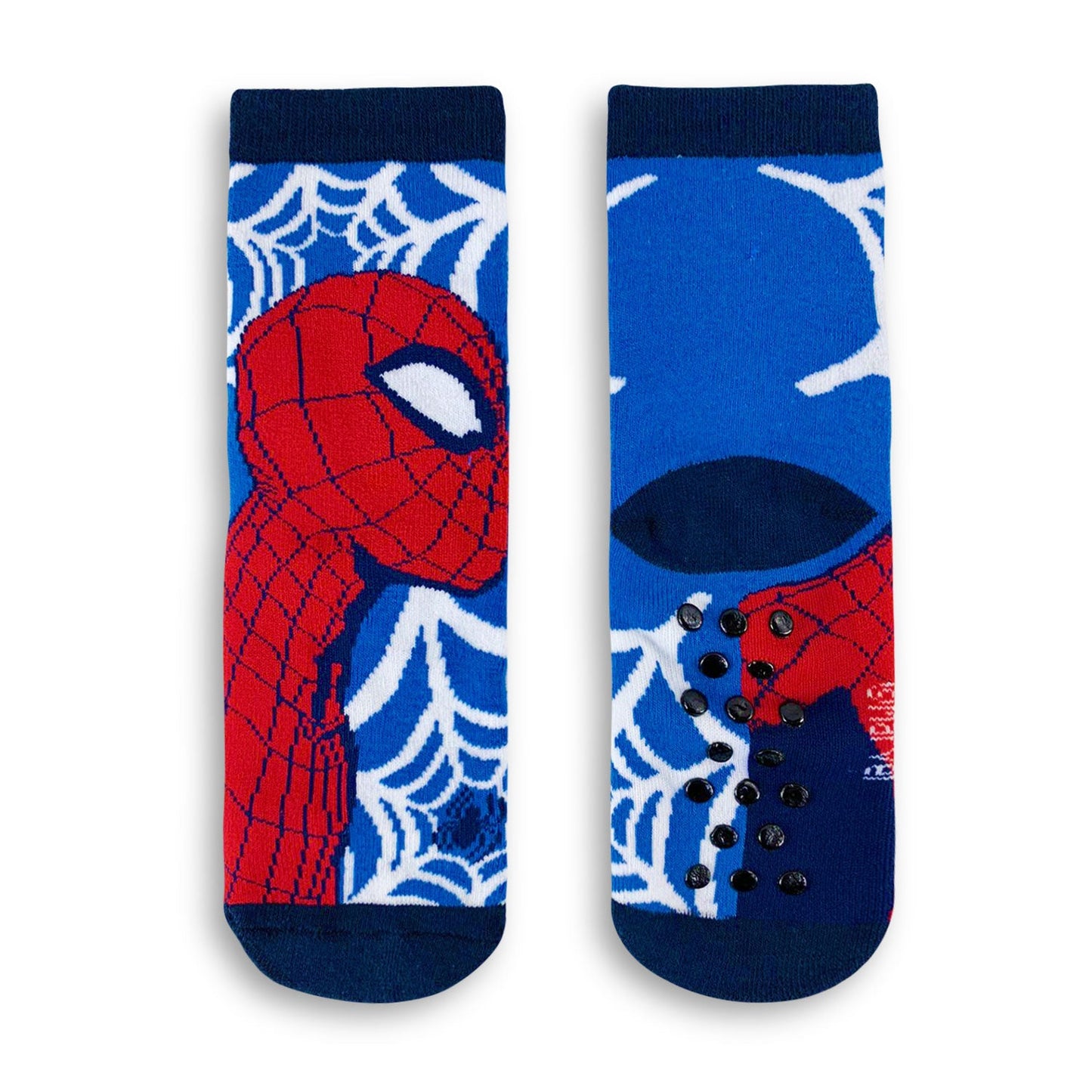 Calzini antiscivolo bambino Marvel Spiderman in cotone Spider Man 4586