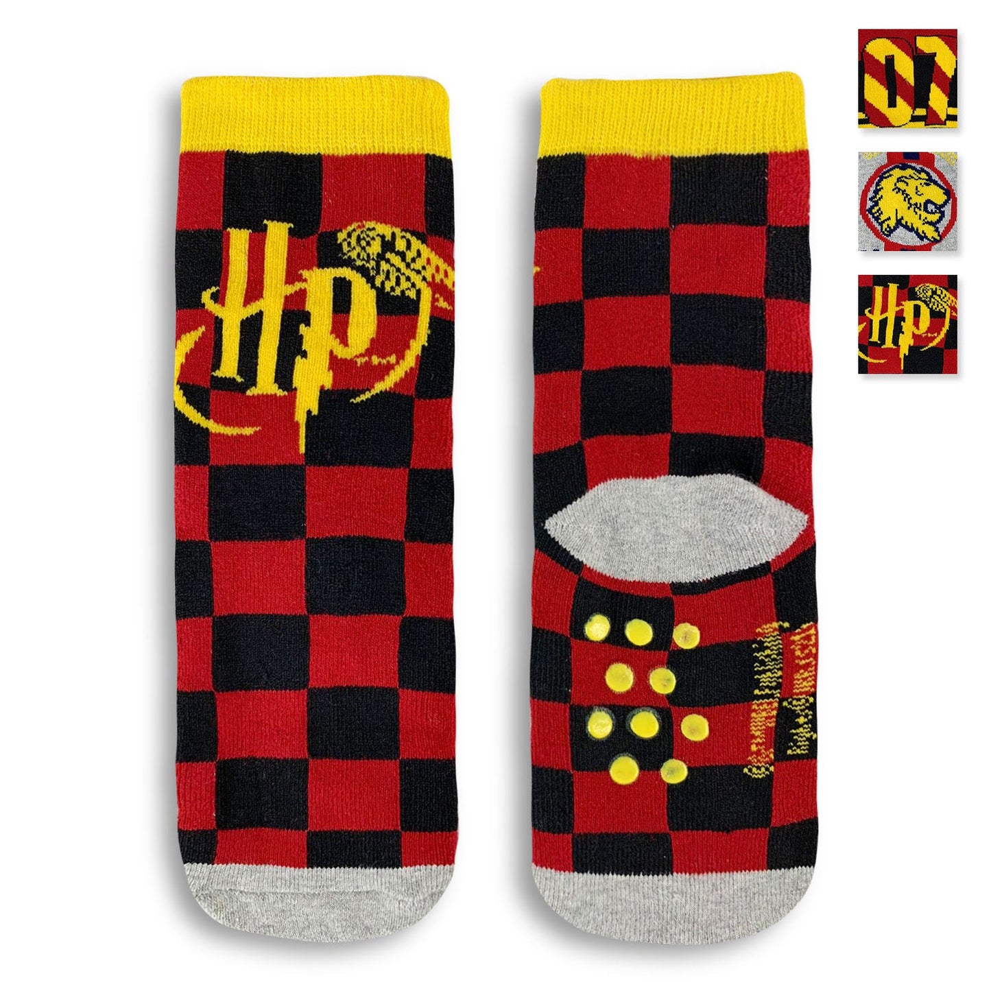 Calzini antiscivolo bambino Harry Potter Hogwarts in cotone Bimbo 4588