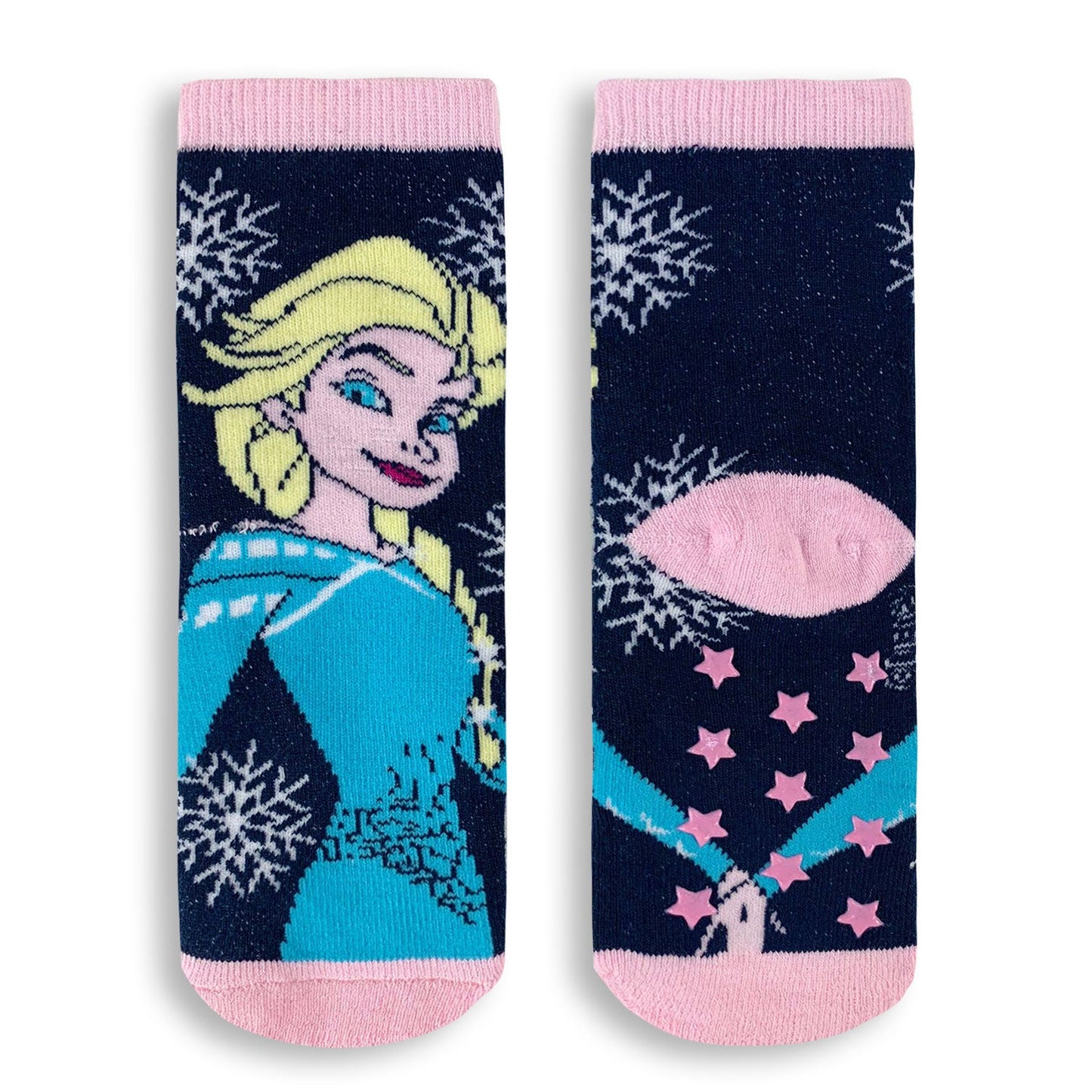 Calzini antiscivolo bambina Disney Frozen in cotone invernale Bimba 4592