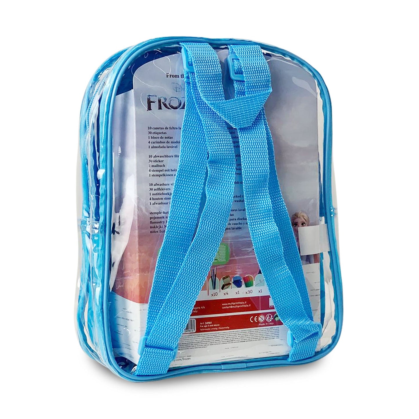 Set cancelleria zaino Disney Frozen Elsa ufficiale colori per bambini 4663