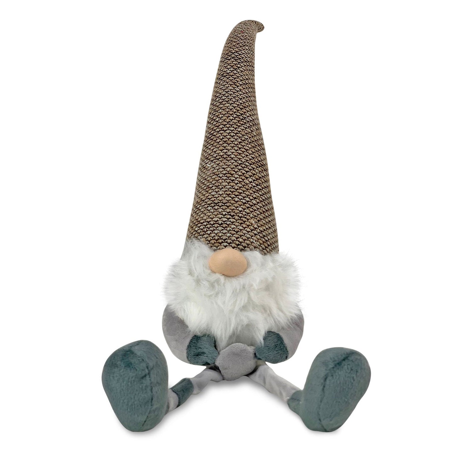 Fermaporta natalizio Folletto Gnomo di Natale Decoro peluche Fancy Home 4685