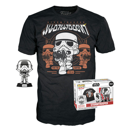 FUNKO POP  Funko  & Tee: Star Wars - Stormtrooper T-shirt (L)