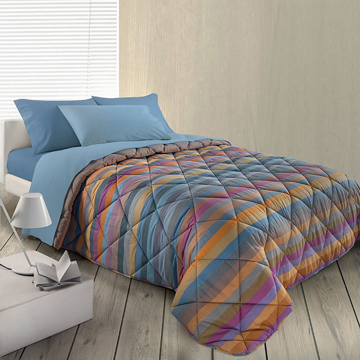 Trapunta in cotone Gabel piumone invernale una piazza e mezza Wallace saia 4767