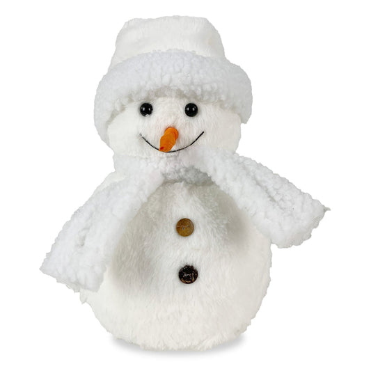 Decorazione natalizia Pupazzo di Neve in peluche Idea Regalo Natale Casa 4795