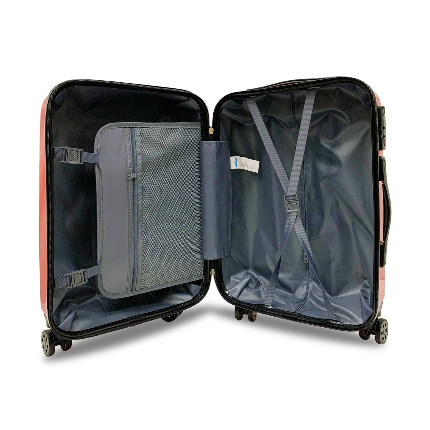 Valigia Trolley per bambino Disney Mickey Mouse bagaglio a mano spinner 4818