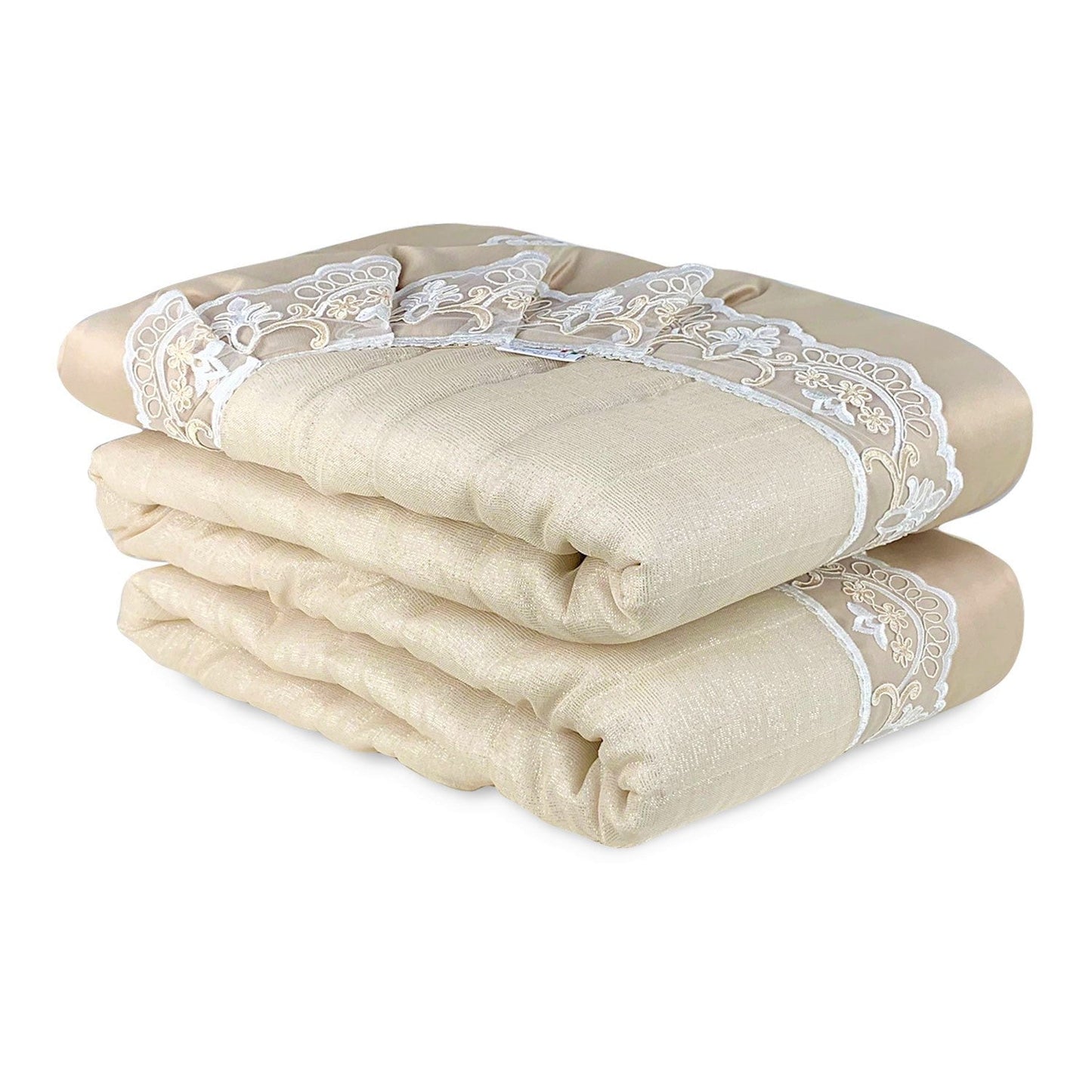 Trapuntino primaverile letto matrimoniale Daiana Renato Balestra lurex 4861