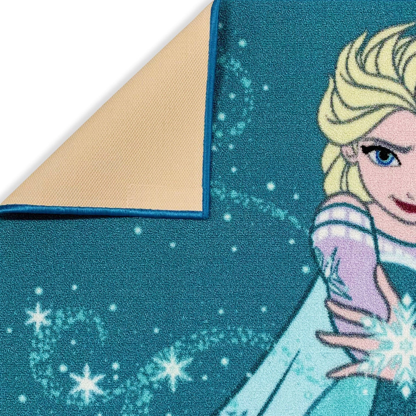 Tappeto antiscivolo cameretta bambini Disney Frozen Elsa 80x120 cm 4947