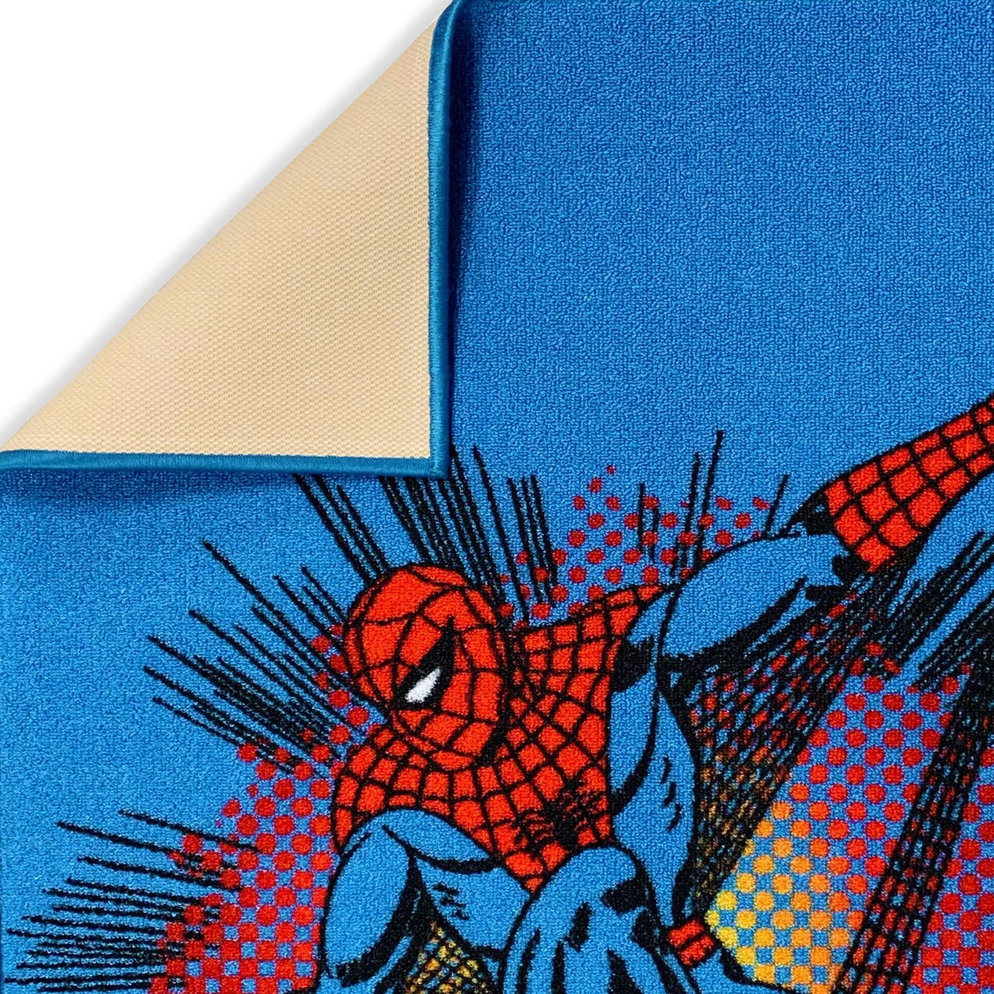 Tappeto antiscivolo cameretta bambini Marvel Spiderman 80x120 cm 4951