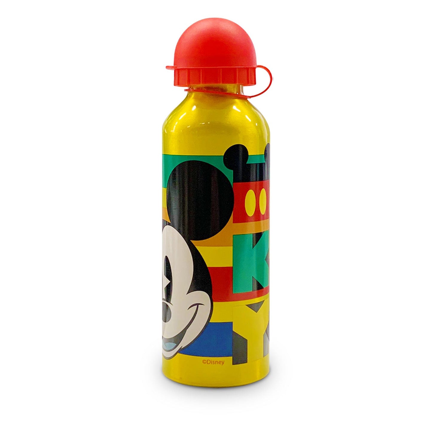 Borraccia bambini Disney Mickey Mouse bottiglia allumino e beccuccio 500ml 4963