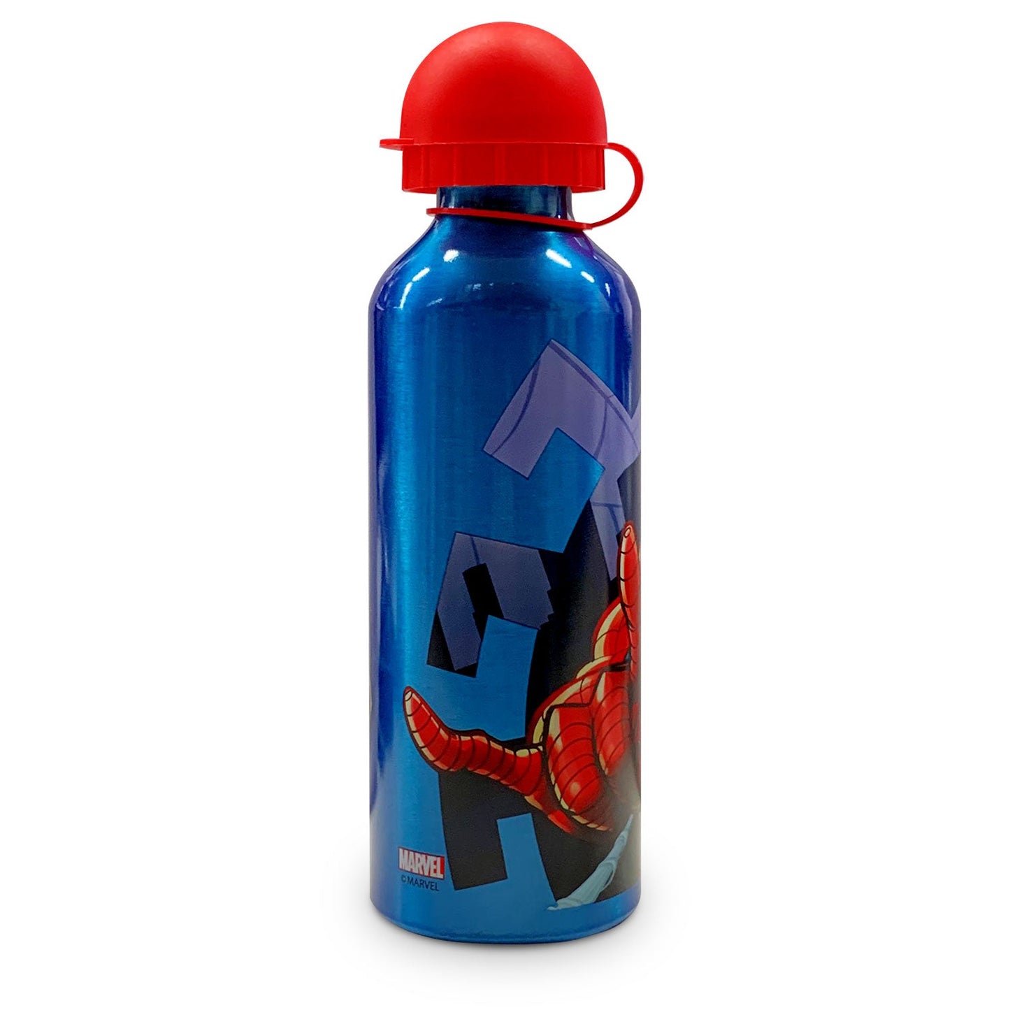 Borraccia bambini Marvel Spiderman bottiglia allumino con beccuccio 500ml 4965