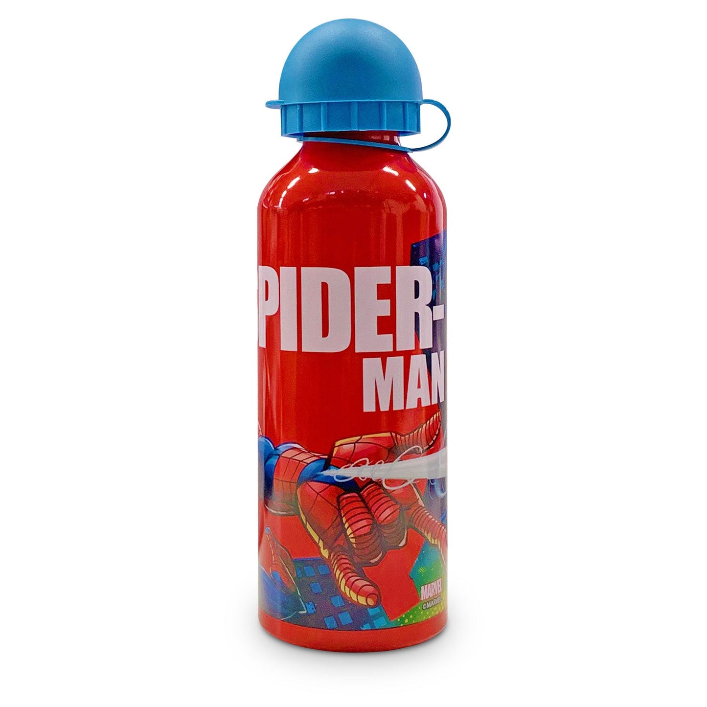 Borraccia bambini Marvel Spiderman bottiglia allumino con beccuccio 500ml 4965